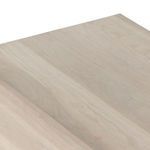 Corner close-up highlighting joinery and veneer alignment on the top edge