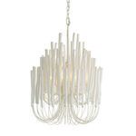 Product Image 7 for Tilda Small Whitewashed Wooden Chandelier from Arteriors