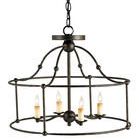 Product Image 1 for Fitzjames Pendant/Semi Flush from Currey & Company