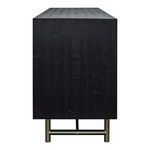 Product Image 2 for Sicily 4 Door Black Sideboard from Moe's
