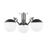 Product Image 1 for Miranda 3 Light Semi Flush from Mitzi