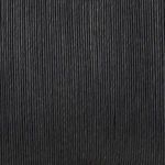 Close-up of tightly wrapped black rope texture on the backrest of Tova Dining Armchair