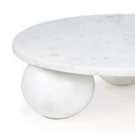 Product Image 3 for Marlow Small White Marble Plate from Regina Andrew Design