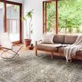 Product Image 4 for Layla Antique / Moss Rug - 18" Swatch from Loloi