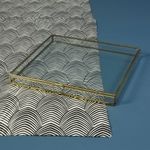 Product Image 1 for Monroe Flat Square Box   Brass from Homart