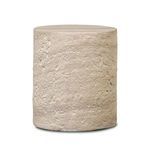 Product Image 2 for Ettis Veined Ivory Outdoor End Table from Four Hands