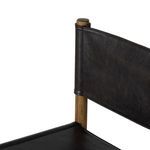 Product Image 8 for Kena Leather Black Bar Stool from Four Hands