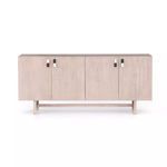 Product Image 3 for Ora Sideboard White Wash/Black Marble from Four Hands