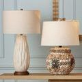 Product Image 7 for Water-borne White Table Lamp from Currey & Company