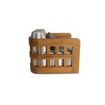 Product Image 8 for Adelaide Brown Stripe Outdoor Accent Chair from Moe's