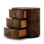 Product Image 9 for Raisa Walnut Burl Nightstand from Four Hands