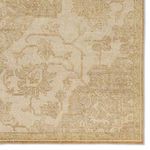 Product Image 12 for Danet Hand-Knotted Medallion Tan / Gold Rug 18" x 18" from Jaipur 
