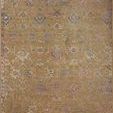 Giada Gold / Multi Rug with rich gold tone, classic floral motifs, and a distressed vintage look