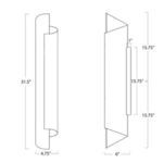 Product Image 8 for Flute Sconce from Regina Andrew Design
