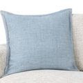 Product Image 2 for Solstice Chambray Blue Belgian Linen Throw Pillow from Classic Home