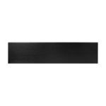 Top-down view of Rosenell Media Console showing flat rectangular top with black wood grain