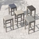 Product Image 1 for Dale Bar + Counter Stool, Weathered Grey from Four Hands