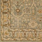 Product Image 2 for Reign Hand-Knotted Sage / Dark Brown Rug - 6' x 9' from Surya
