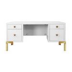 Product Image 2 for Cosby Four Drawer Desk from Worlds Away