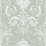 Product Image 3 for Laura Ashley Josette Sage Green Wallpaper from Graham & Brown