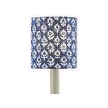 Product Image 6 for Block-Print Navy Drum Chandelier Shade from Currey & Company