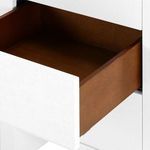 Product Image 7 for Morgan 3-Drawer White Wooden Side Table from Villa & House