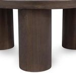 Product Image 4 for Windermere Solid Wood Round Brown Coffee Table from Classic Home Furnishings
