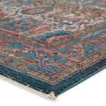 Product Image 1 for Romilly Oriental Teal/ Rust Rug from Jaipur 