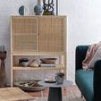 Product Image 12 for Caldera Rattan Storage Cabinet from Creative Co-Op