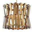 Product Image 6 for Chaconne Brass Iron Chandelier from Currey & Company