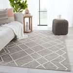 Product Image 4 for Moab Natural Geometric Gray/ Ivory Rug from Jaipur