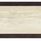 Close-up top view of Driftwood Buffet showing rectangular light-colored stone inset surface framed by dark wood
