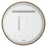 Product Image 12 for Crofton Lighted Brass Round Mirror from Uttermost