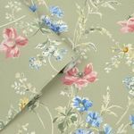 Product Image 3 for Laura Ashley Poppy Meadow Wallpaper from Graham & Brown