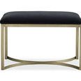 Product Image 2 for Black Fabric Modern Remix Bed Bench from Caracole
