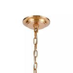 Product Image 4 for Abaca 6 Light Chandelier In Satin Brass from Elk Lighting