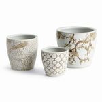 Product Image 1 for Province Flower Pots, Set Of 3 from Napa Home And Garden