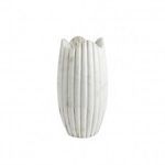 Product Image 1 for Fluted Marble White Vase from BIDKHome