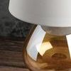 Product Image 9 for Thea Champagne Amber Glass Table Lamp from Mitzi