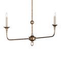 Product Image 11 for Nottaway Bronze Linear Chandelier from Currey & Company