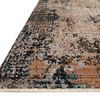 Leigh Silver Multi Rug close-up at a low angle highlighting texture and pile density with visible edge detail