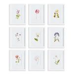 Product Image 1 for Mountain Flower Petite Prints, Set Of 9 from Napa Home And Garden