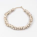 Product Image 4 for White Drum Double Cross Kenya Cow Bone Beads Per String from Legend of Asia