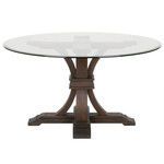 Product Image 2 for Devon 54" Round Glass Dining Table from Essentials for Living