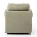 Product Image 5 for Bridges Green Linen Swivel Chair - Brussels Khaki from Four Hands