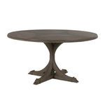 Product Image 11 for Adams Vintage Grey Veneer Round Dining Table from Gabby