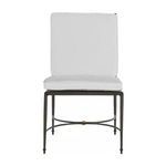 Product Image 5 for Roma Slate Gray Aluminum Side Chair from Summer Classics