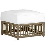 Product Image 7 for Newport Burlap Woven Ottoman from Summer Classics