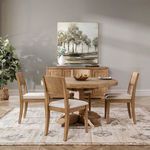 Product Image 5 for Ravenswood 55" Reclaimed Pine Round Dining Table from Classic Home Furnishings