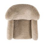 Product Image 9 for Amelie Beige Shearling Swivel Recliner from Four Hands
